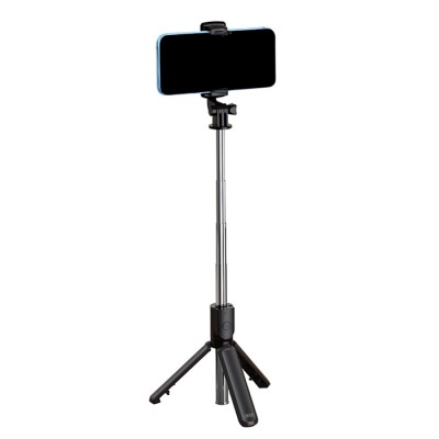 Bluetooth selfie stick με ενσωματωμένο τρίποδο και τηλεχειριστήριο