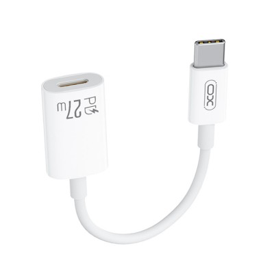 Καλώδιο-αντάπτορας USB High-Speed Type-C αρσ. - Lightning θηλ., 0.12m σε λευκό χρώμα Καλώδιο-αντάπτορας USB High-Speed Type-C αρσ. - Lightning θηλ., 0.12m σε λευκό χρώμα