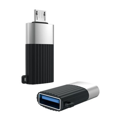 Αντάπτορας USB High-Speed Α αρσ. - Micro USB αρσ., σε μαύρο χρώμα Αντάπτορας USB High-Speed Α αρσ. - Micro USB αρσ., σε μαύρο χρώμα
