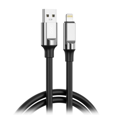 Καλώδιο USB High-Speed Α αρσ. - Lightning αρσ., 1.00m σε μαύρο χρώμα Καλώδιο USB High-Speed Α αρσ. - Lightning αρσ., 1.00m σε μαύρο χρώμα