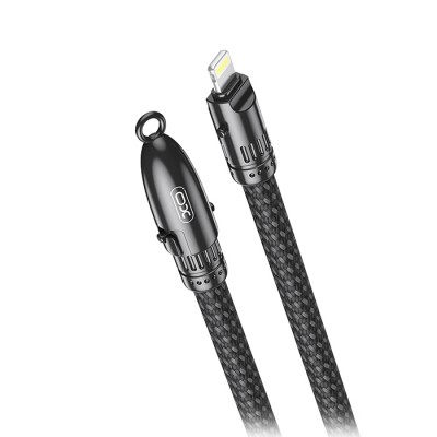 Καλώδιο USB High-Speed Type-C αρσ. - Lightning, 0.2m σε μαύρο χρώμα Καλώδιο USB High-Speed Type-C αρσ. - Lightning, 0.2m σε μαύρο χρώμα