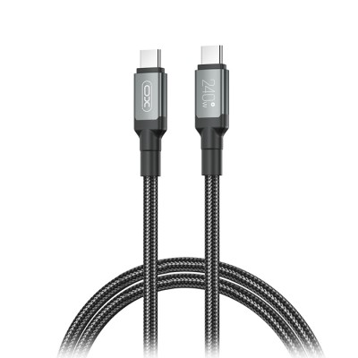 Καλώδιο USB High-Speed Type-C αρσ. - Type-C αρσ. 240W, 1m σε μαύρο χρώμα Καλώδιο USB High-Speed Type-C αρσ. - Type-C αρσ. 240W, 1m σε μαύρο χρώμα