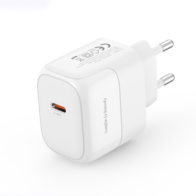 Universal φορτιστής USB-C, 20W σε λευκό χρώμα Universal φορτιστής USB-C, 20W σε λευκό χρώμα