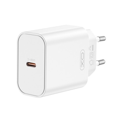Universal φορτιστής USB-C PD20W, σε λευκό χρώμα Universal φορτιστής USB-C PD20W, σε λευκό χρώμα