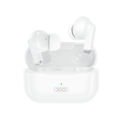 Bluetooth ακουστικά handsfree με θήκη φόρτισης, σε λευκό χρώμα Bluetooth ακουστικά handsfree με θήκη φόρτισης, σε λευκό χρώμα
