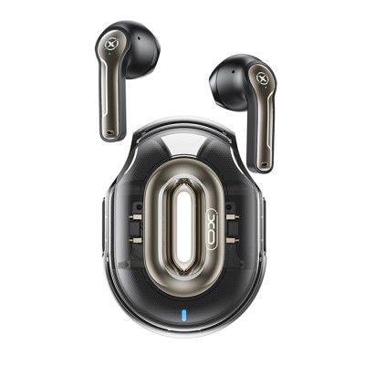 Bluetooth ακουστικά handsfree με θήκη φόρτισης, σε μαύρο χρώμα Bluetooth ακουστικά handsfree με θήκη φόρτισης, σε μαύρο χρώμα