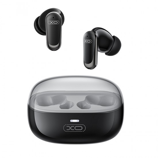 Bluetooth ακουστικά handsfree με τεχνολογία ακύρωσης θορύβου (Noise Cancelation), σε μαύρο χρώμα