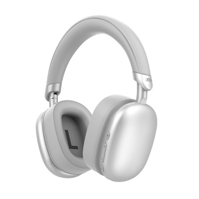 Ασύρματα Over-Ear ακουστικά με τεχνολογία ακύρωσης θορύβου (ANC), σε ασημί χρώμα Ασύρματα Over-Ear ακουστικά με τεχνολογία ακύρωσης θορύβου (ANC), σε ασημί χρώμα