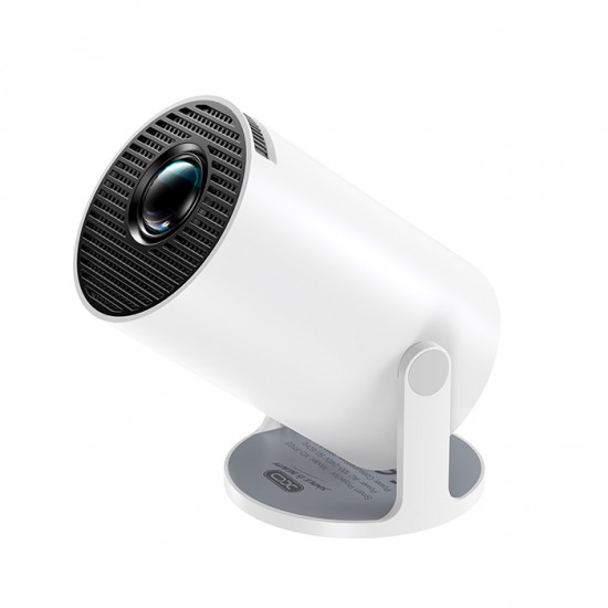 Mini φορητός projector σε λευκό χρώμα Mini φορητός projector σε λευκό χρώμα