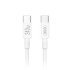Καλώδιο USB High-Speed Type-C αρσ. - Type-C αρσ. 240W, 1m, σε λευκό χρώμα