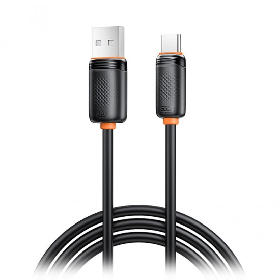 Καλώδιο High-Speed USB A αρσ. - USB Type-C αρσ. 15W, 1.00m σε μαύρο χρώμα