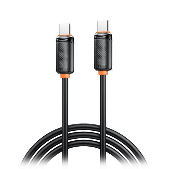 Καλώδιο USB High-Speed Τype-C αρσ. - USB Type-C αρσ. 60W, 1.00m σε μαύρο χρώμα Καλώδιο USB High-Speed Τype-C αρσ. - USB Type-C αρσ. 60W, 1.00m σε μαύρο χρώμα