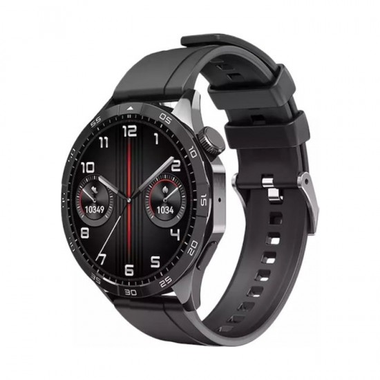 Smartwatch με οθόνη AMOLED 1.43" σε μαύρο χρώμα Smartwatch με οθόνη AMOLED 1.43" σε μαύρο χρώμα