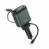Universal φορτιστής αυτοκινήτου με 2 εξόδους, 1x USB-A & 1x USB-C και 2 ενσωματωμένα καλώδια, 1x Lightning & 1x Type-C, 45W