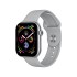 Smartwatch με οθόνη AMOLED 2.04" σε ασημί χρώμα