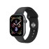 Smartwatch με οθόνη AMOLED 2.04" σε μαύρο χρώμα