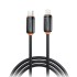 Καλώδιο USB High-Speed Τype-C αρσ. - Lightning αρσ. 27W, 1.00m σε μαύρο χρώμα