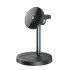 Charging station για κινητό, smartwatch και ακουστικά σε μαύρο χρώμα