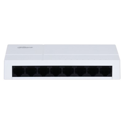 8-Port Unmanaged Gigabit Switch 10/100/1000, σε λευκό χρώμα. 8-Port Unmanaged Gigabit Switch 10/100/1000, σε λευκό χρώμα.