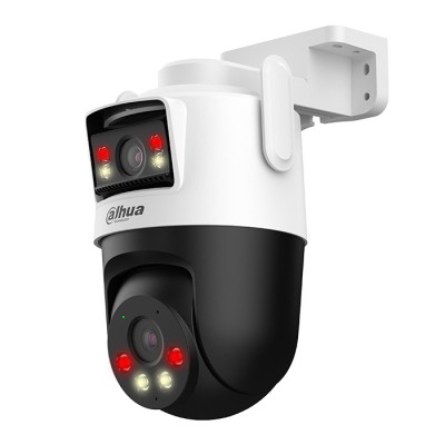 Wi-Fi και PoE κάμερα με διπλό φακό 3MP+3MP, με λειτουργία Pan/Tilt και αδιάβροχο περίβλημα, ιδανική για εξωτερικούς χώρους Wi-Fi και PoE κάμερα με διπλό φακό 3MP+3MP, με λειτουργία Pan/Tilt και αδιάβροχο περίβλημα, ιδανική για εξωτερικούς χώρους