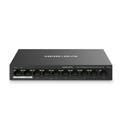 10-Port 10/100Mbps desktop switch με 8 θύρες PoE+ 10-Port 10/100Mbps desktop switch με 8 θύρες PoE+